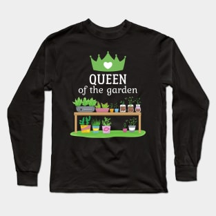 Queen Of The Garden print Long Sleeve T-Shirt